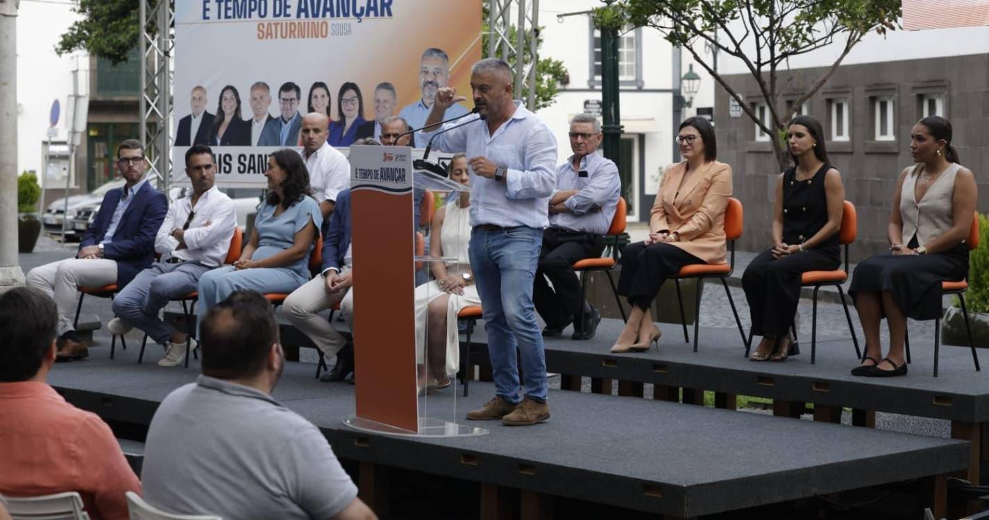 Autárquicas: Saturnino Sousa promete “quatro anos de trabalho”