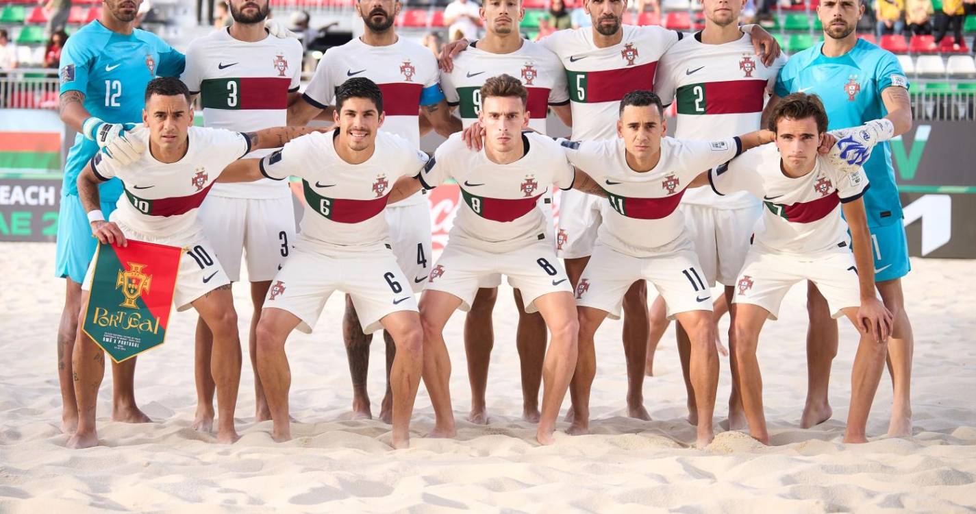 Portugal vence Omã e está nos ‘quartos’ do Mundial de futebol de praia