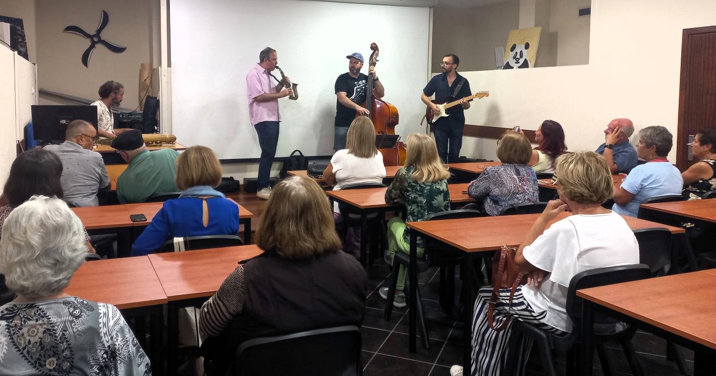 Jazz foi ao encontro da Universidade Sénior do Imaculado