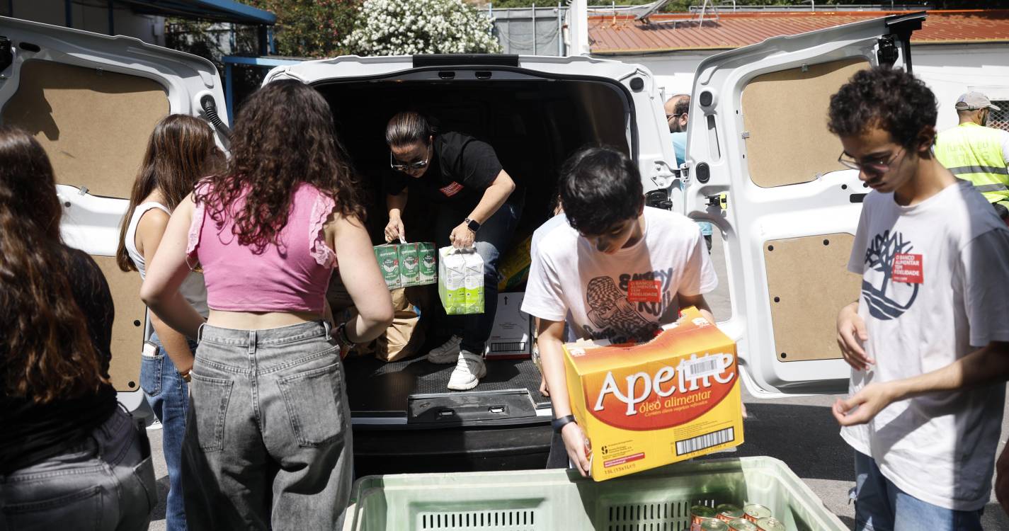 Banco Alimentar recolhe alimentos essenciais em todo o país