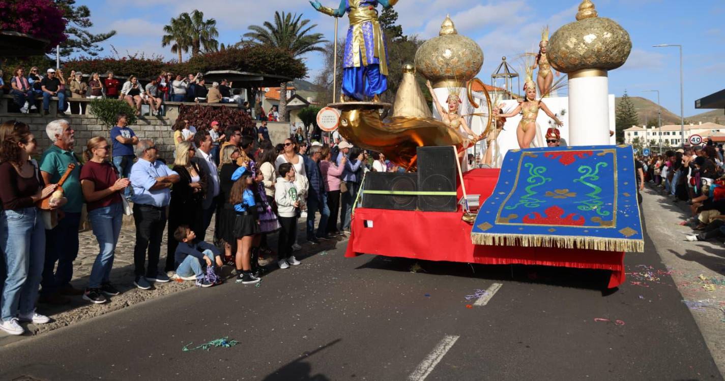 Porto Santo animado com três trupes e cortejo trapalhão (com fotos)