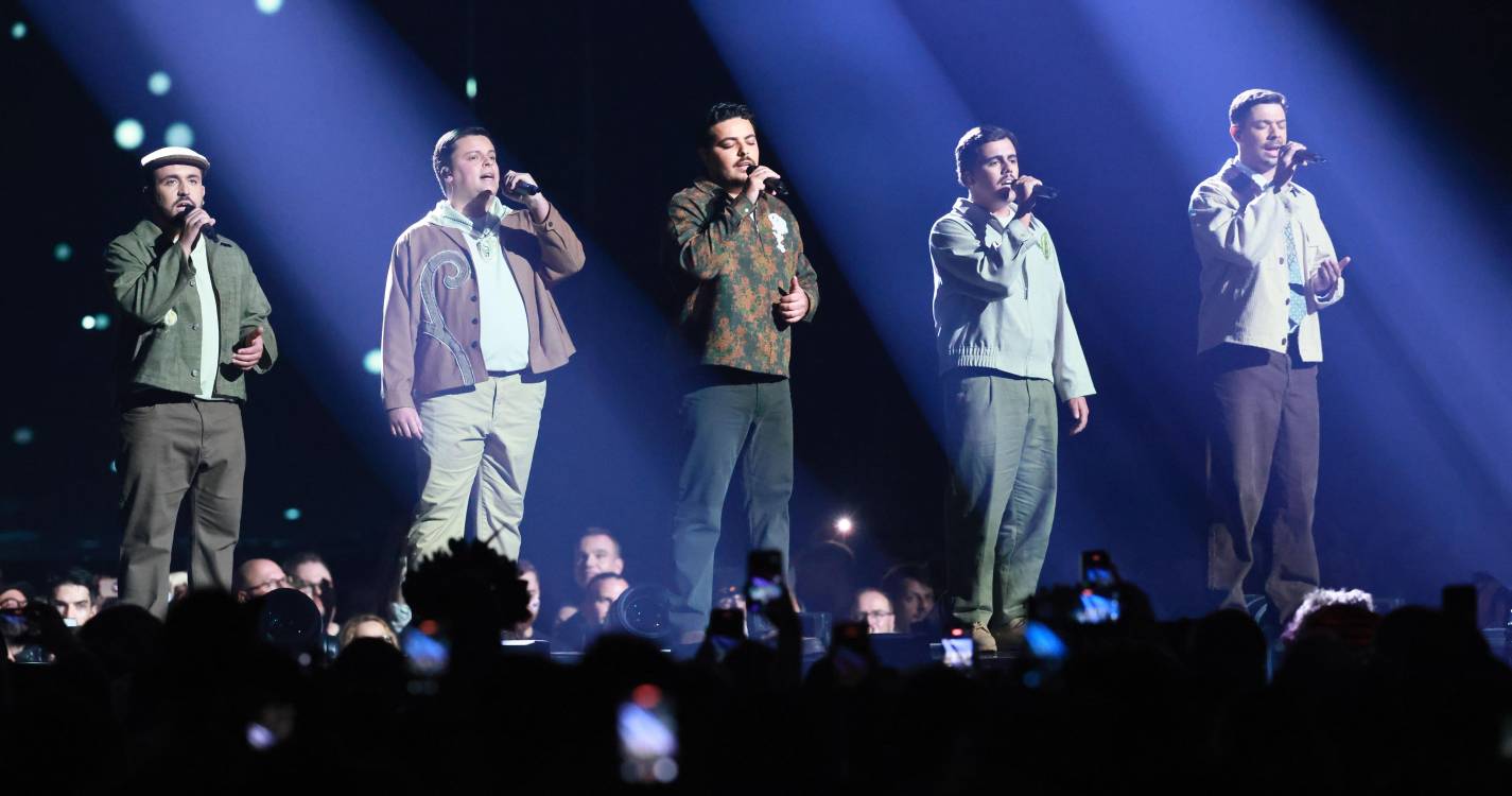 Portugueses Bandidos do Cante falham acesso à final da Eurovisão