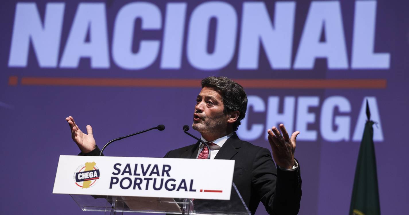 Ventura anuncia recandidatura a presidente do Chega em congresso ainda a agendar