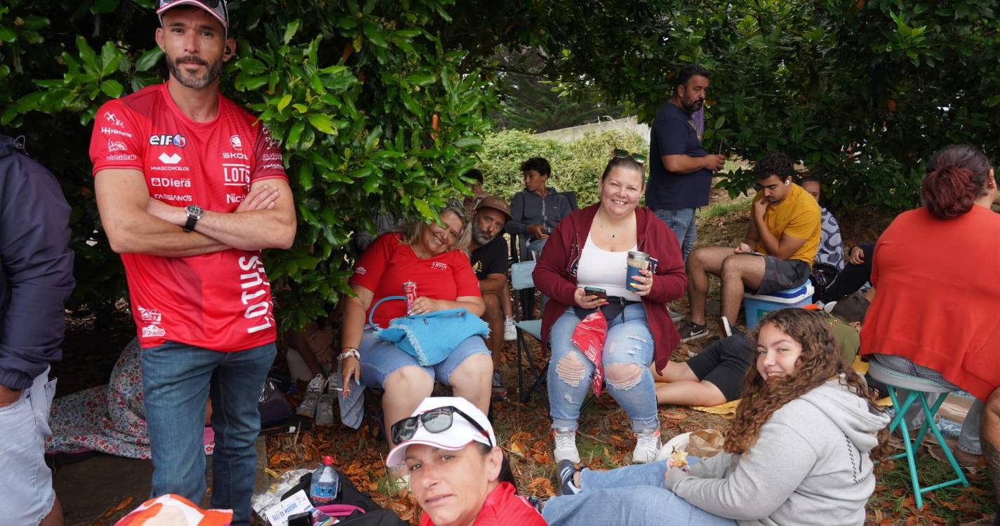 Aficionados na Choupana para ver o Rali. Veja quem está