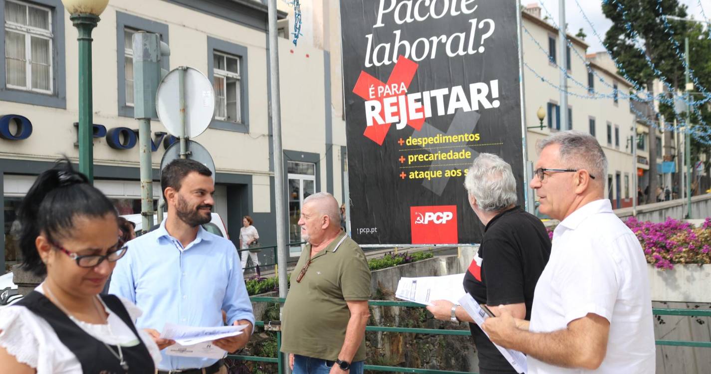 PCP afirma que Pacote Laboral do Governo agrava a precariedade
