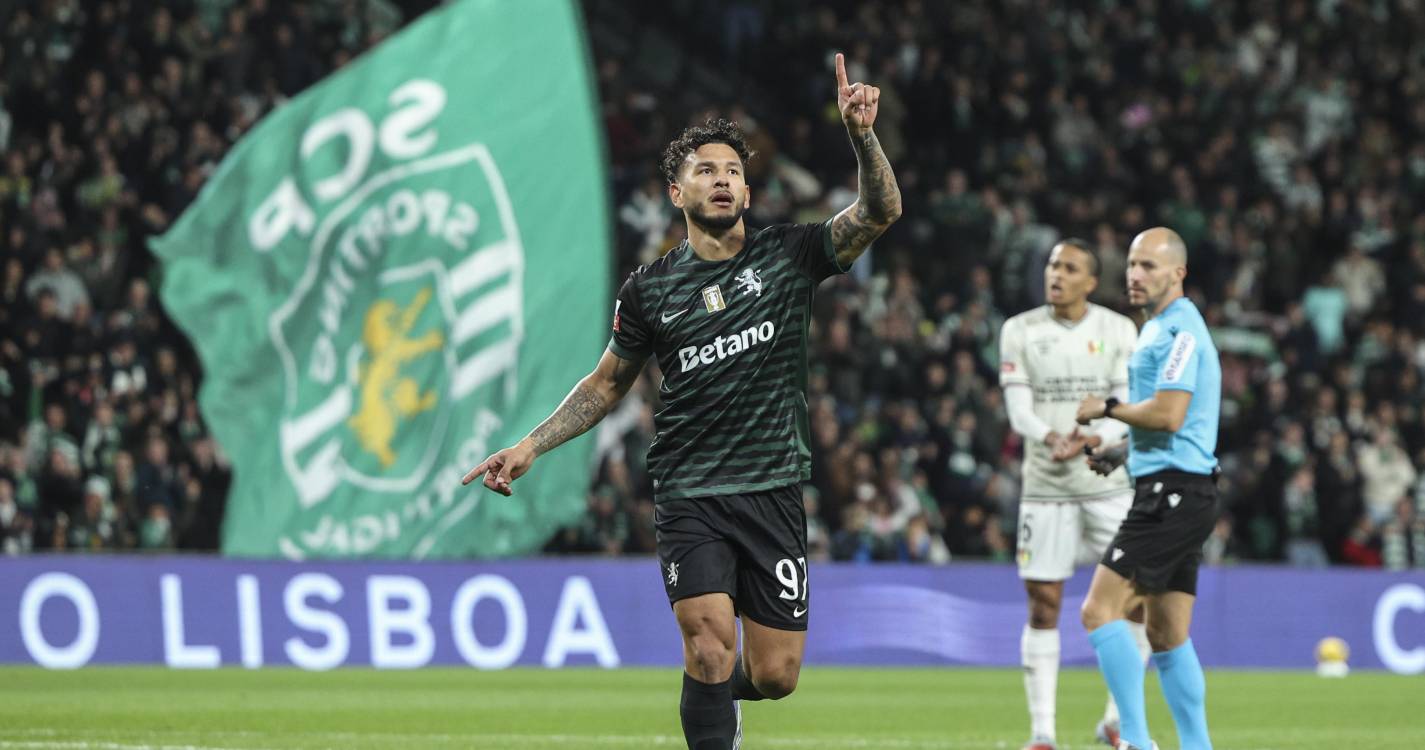 Sporting goleia Estrela da Amadora e segura vantagem antes do dérbi