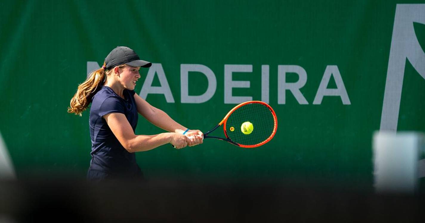Madalena Fernandes na meia-final do circuito Tennis Europe na Eslováquia