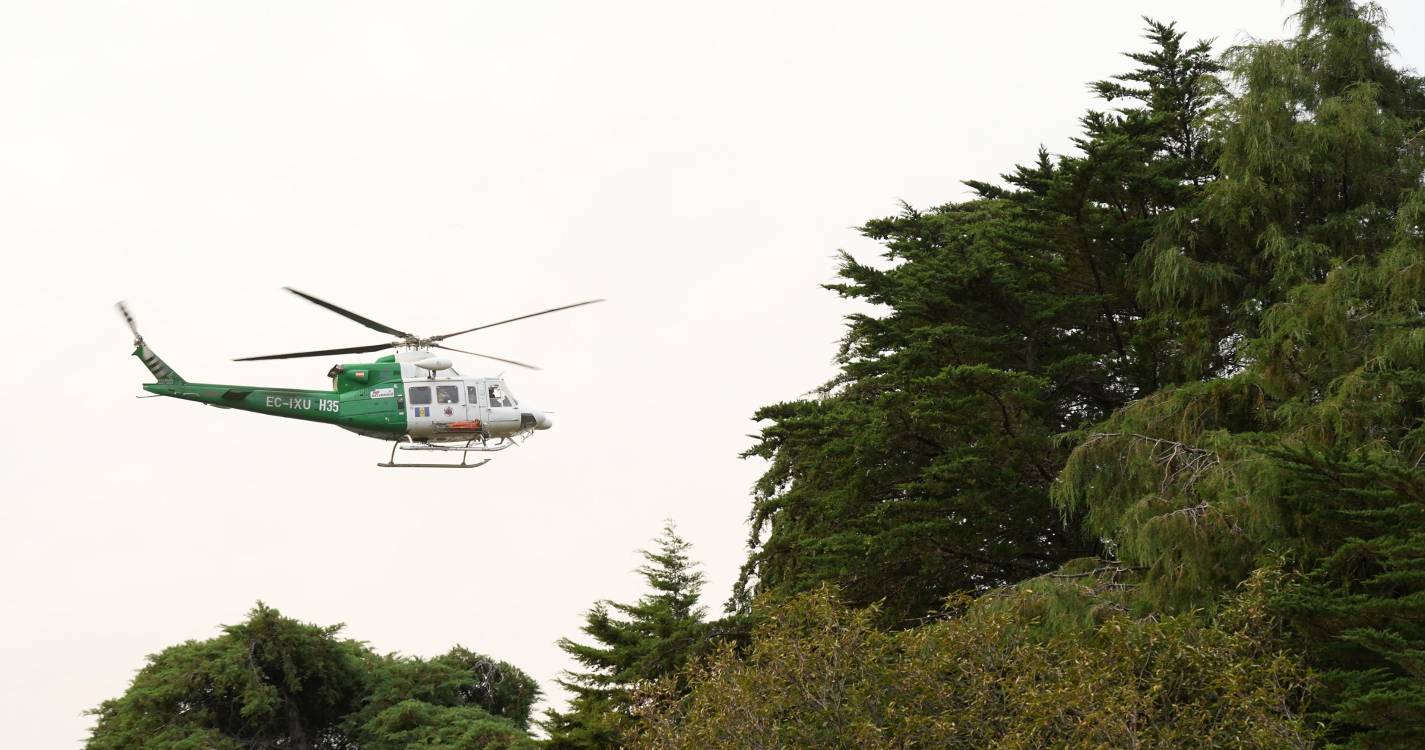 Suspeita de incêndio em São Vicente mobilizou meio aéreo e várias corporações