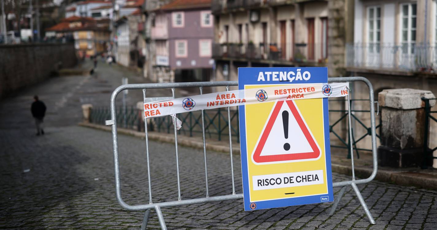 Presidente da Câmara do Porto alerta para cheias possíveis a partir das 18h00