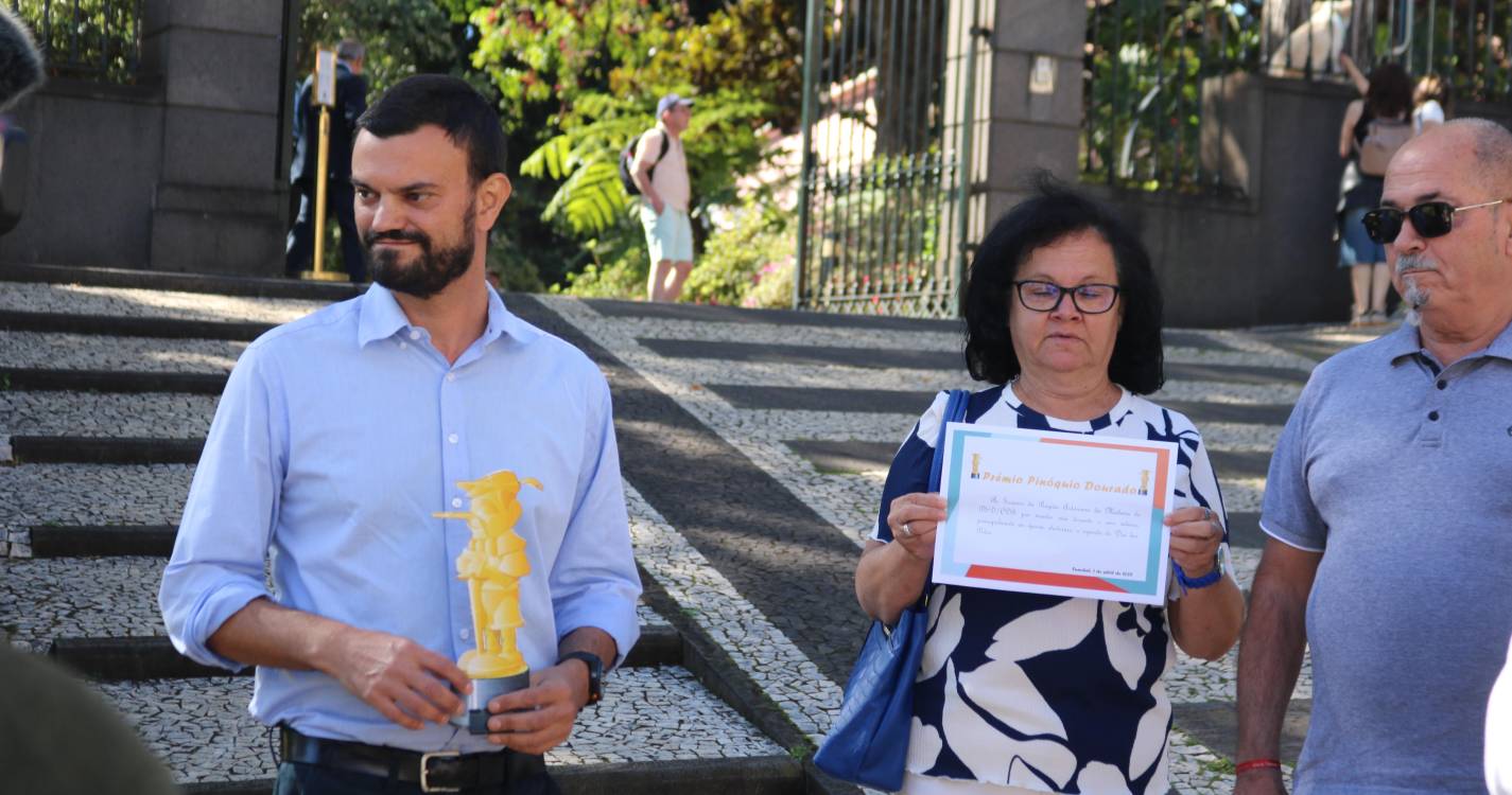 CDU atribui ‘Pinóquio Dourado’ ao Governo Regional no Dia das Petas