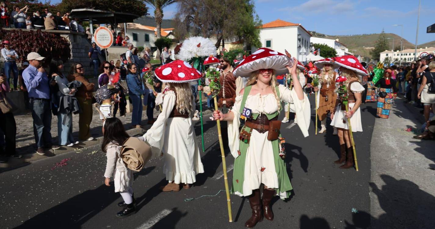 Porto Santo animado com três trupes e cortejo trapalhão (com fotos)