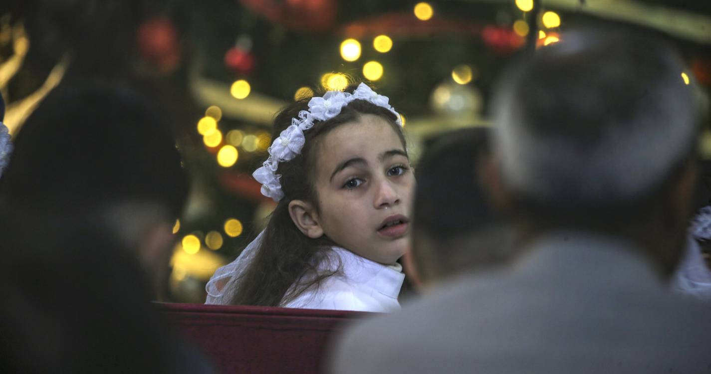 Representante do Papa celebra missa de Natal em Gaza (com fotos)