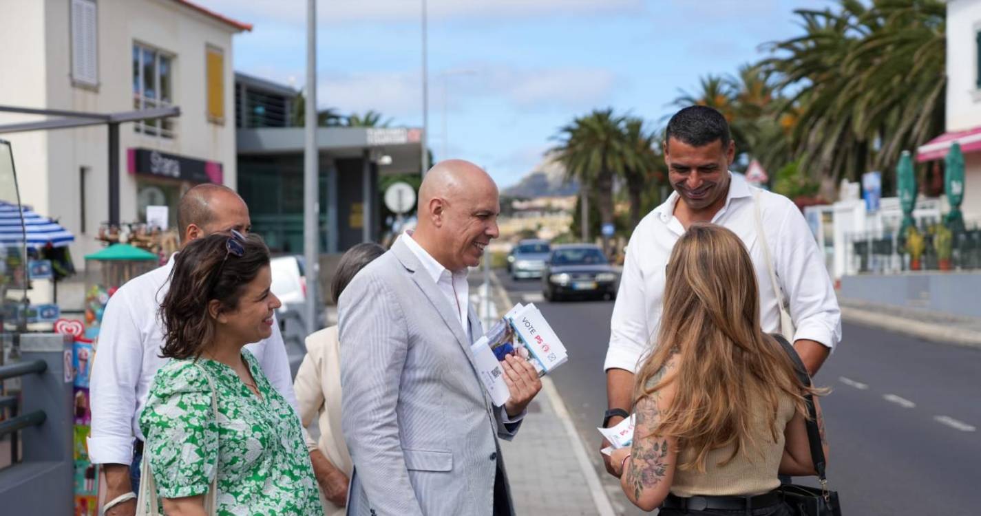 Ligação ferry entre a Madeira e o Porto Santo todo o ano é garantia do PS
