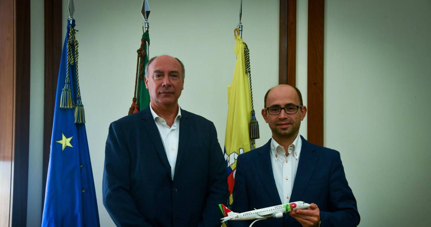 Sintra dá nome a avião da TAP