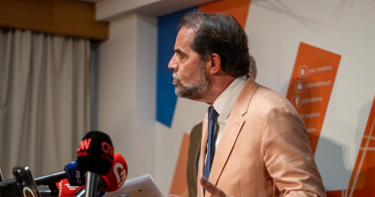 PSD/Madeira quebra coligação com CDS-PP e avança sozinho se houver eleições antecipadas