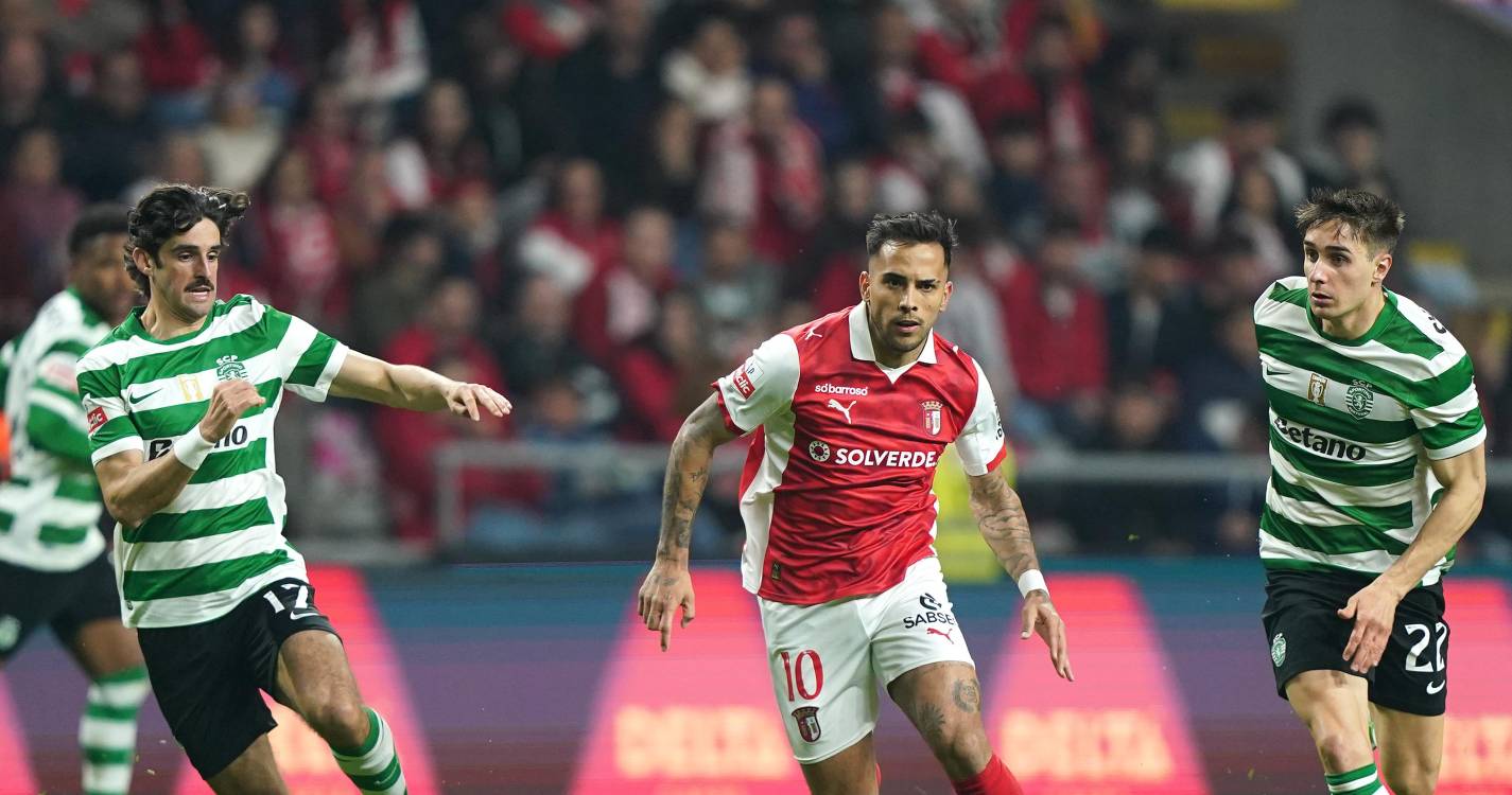 SC Braga ‘resgata’ empate nos descontos frente ao Sporting