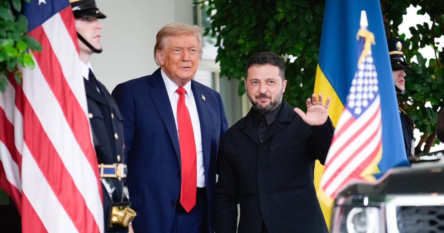 Ucrânia: Volodymyr Zelensky na Casa Branca para reunião com Donald Trump