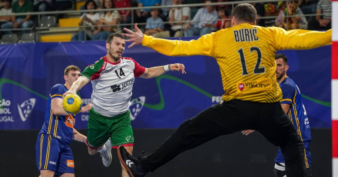 Portugal adianta-se à Bósnia e Herzegovina no apuramento para Mundial de andebol
