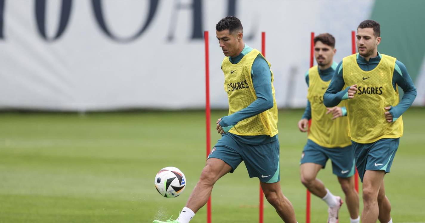 Euro2024: Portugal viaja para Leipzig e faz último treino antes da estreia