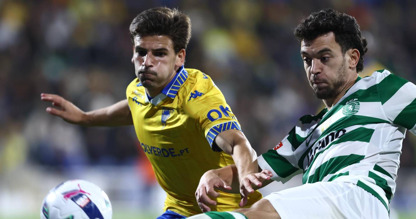 I Liga: Sporting iguala provisoriamente líder FC Porto com triunfo no Estoril