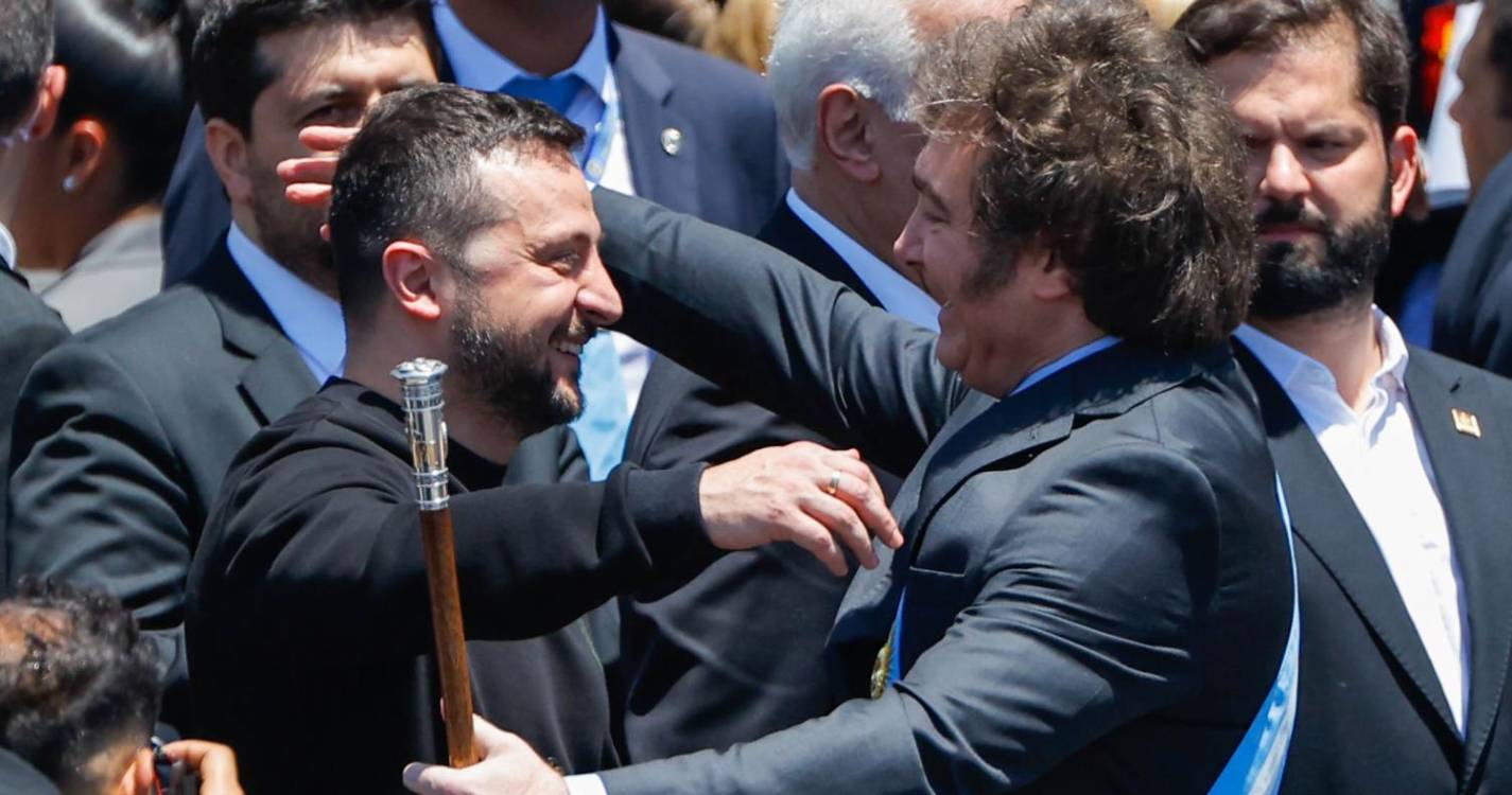 Volodymyr Zelensky deseja que Milei e a Argentina “surpreendam o mundo”