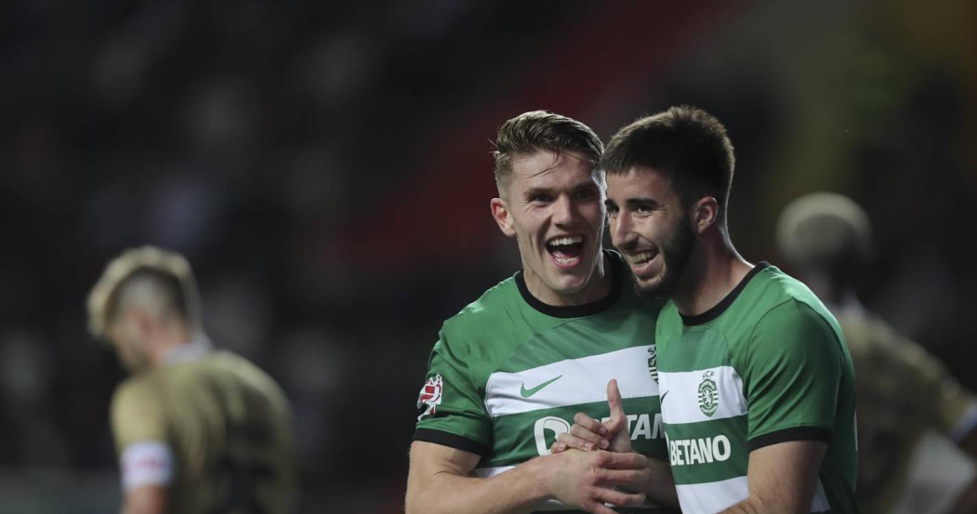 Taça de Portugal: Sporting carimba ‘meias’ com facilidade