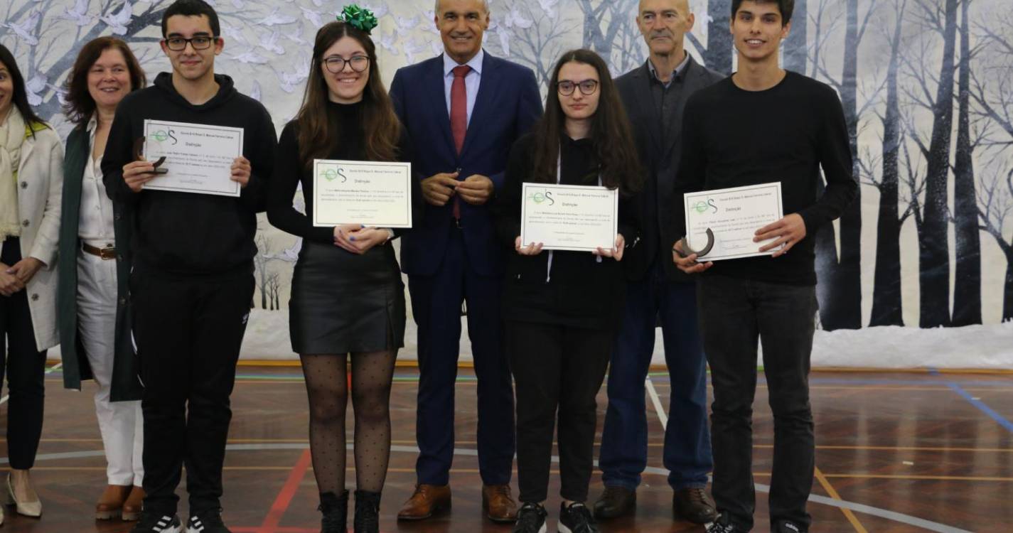 Jorge Carvalho esteve na distinção de 94 alunos em Santana