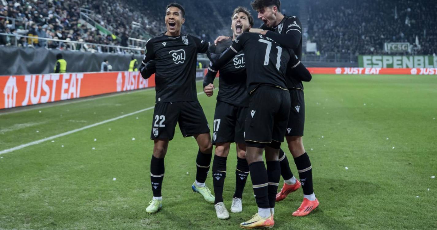 Guimarães vence e tem os ‘oitavos’ da Liga Conferência praticamente assegurados