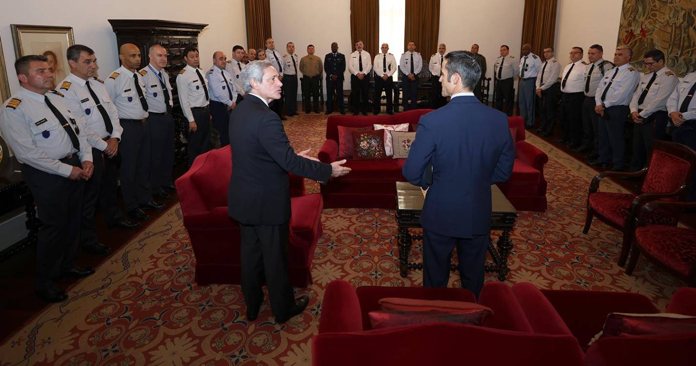 José Manuel Rodrigues recebeu delegação do Instituto de Estudos Superiores Militares