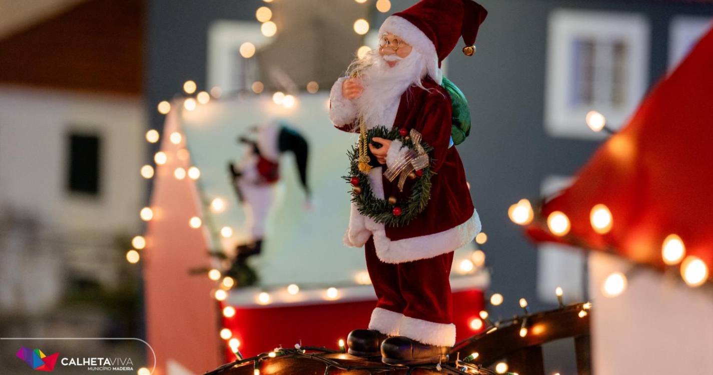 Luzes de Natal já brilham na Calheta (com fotos e vídeo)
