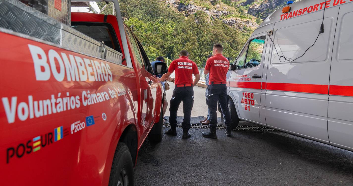 Despiste no Curral das Freiras mobiliza bombeiros