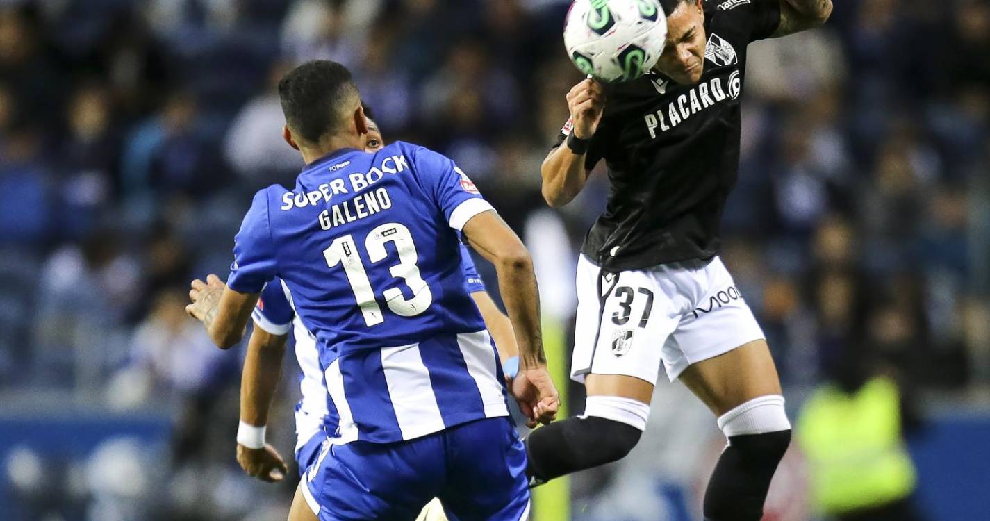 I Liga: V. Guimarães vence na visita ao FC Porto e aproxima-se dos dragões