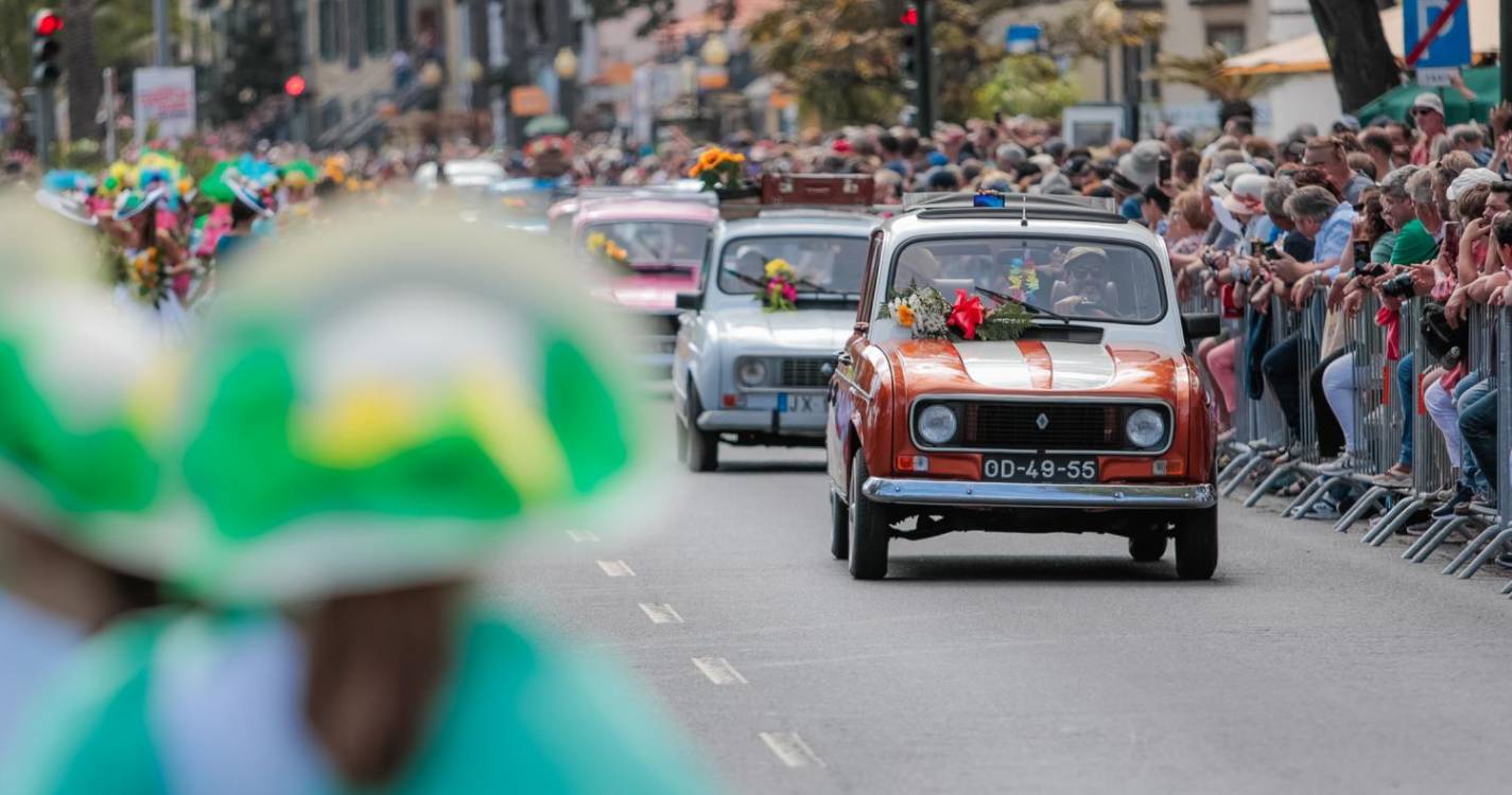 Veja algumas das imagens do ‘Madeira Flower Classic Auto Parade’