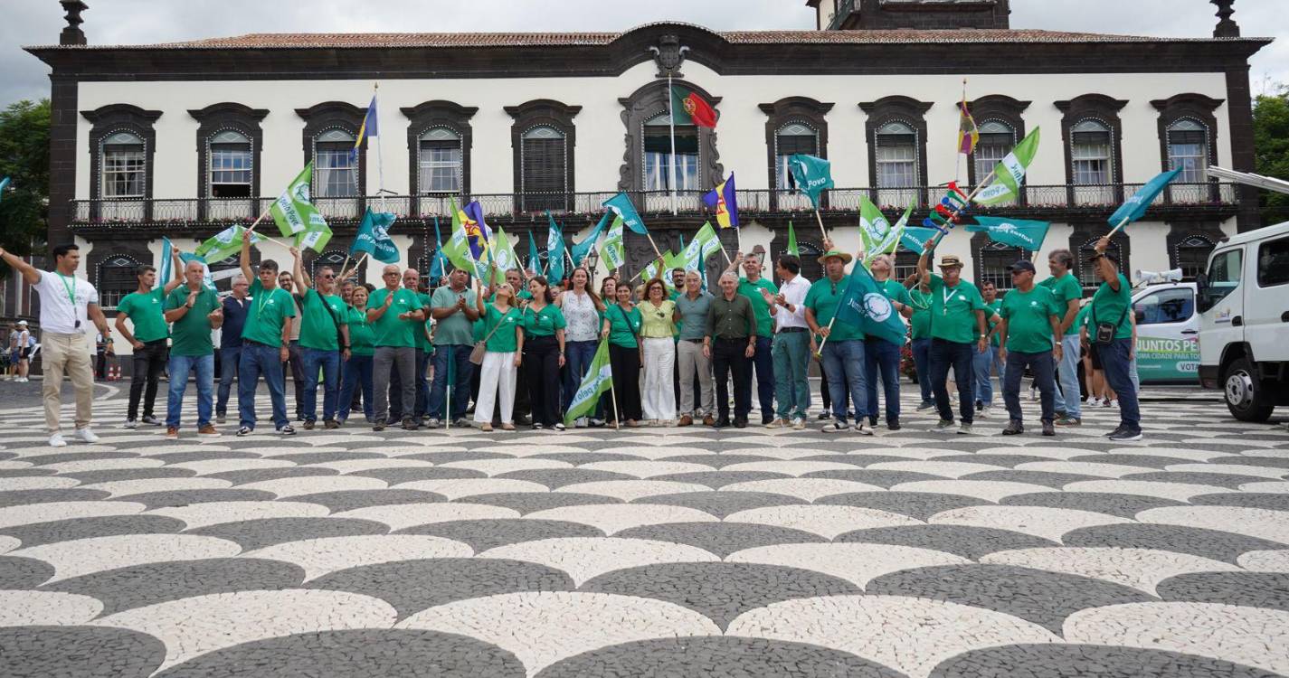 Fátima Aveiro diz que voto no JPP é de “coragem na esperança”