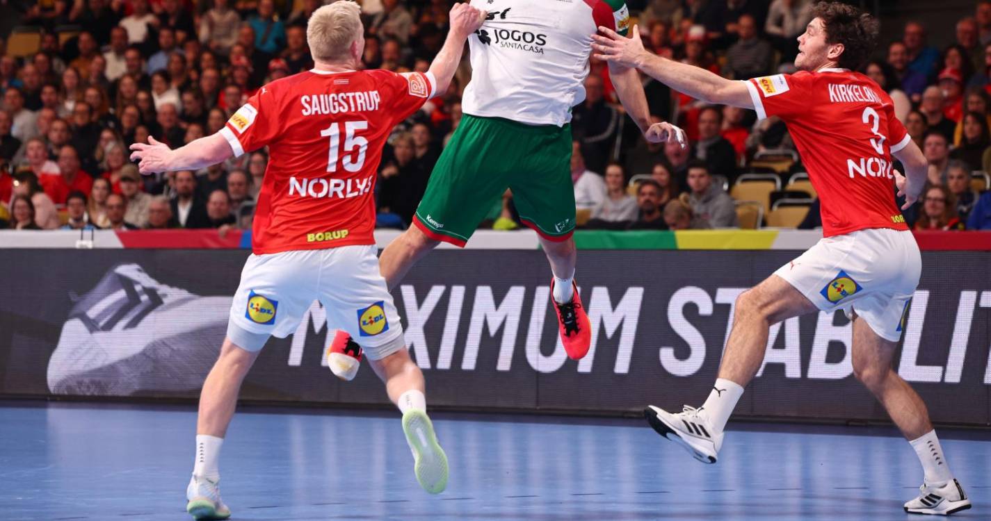 Andebol/Europeu: Portugal perde com Dinamarca e segue em frente em segundo lugar