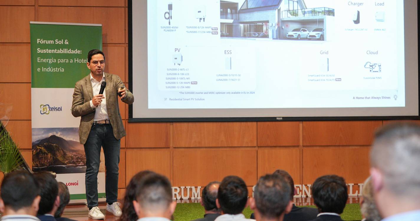 “Só há transição energética quando há armazenamento de energia”, diz responsável da Huawei