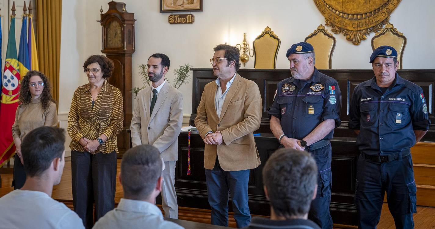 17 novos bombeiros do Funchal iniciam formação em Lisboa na próxima segunda-feira