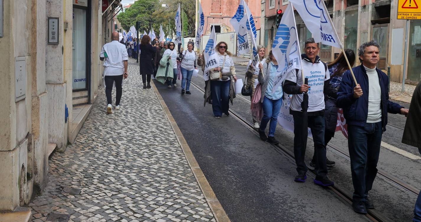 Fenprof marca manifestação para 16 de maio e admite greves no 3.º período