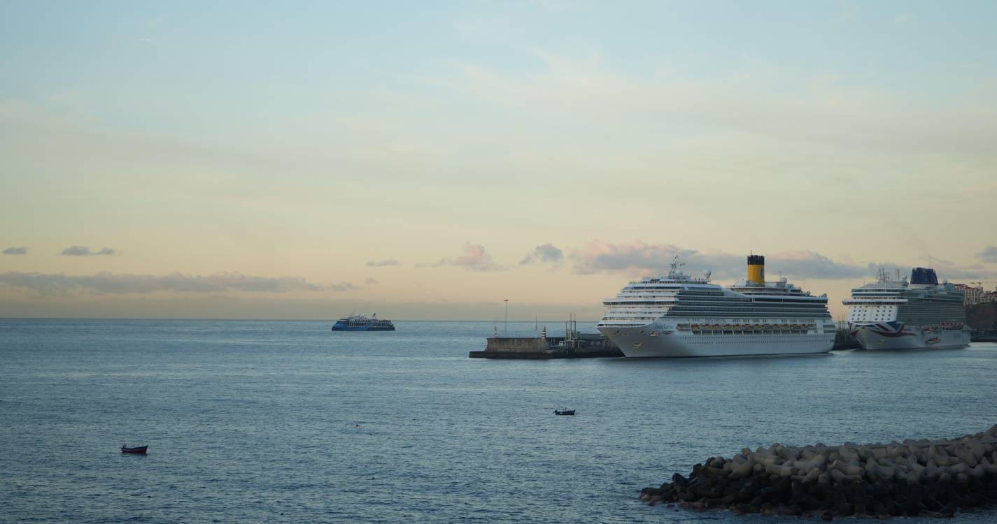 Costa Fortuna trouxe 2.767 passageiros para passar o dia no Funchal