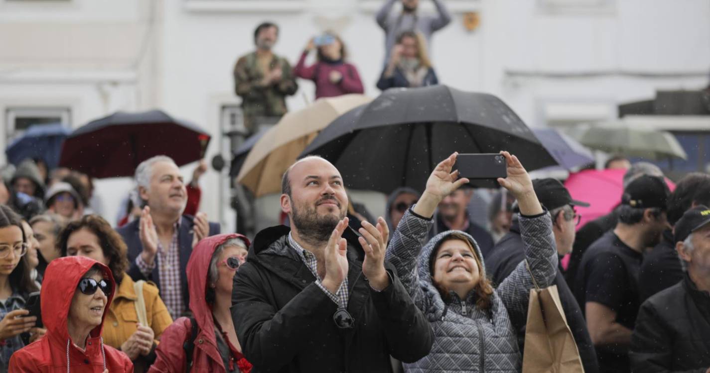50 anos depois, Santarém celebra os heróis de 1974 com chegada da coluna militar