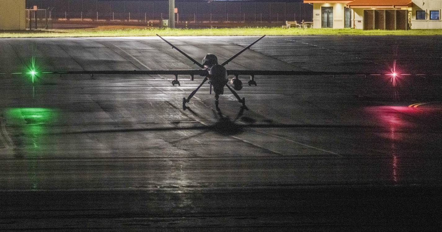 Irão: Base das Lajes recebe pela segunda noite consecutiva um drone MQ-9 Reaper dos EUA