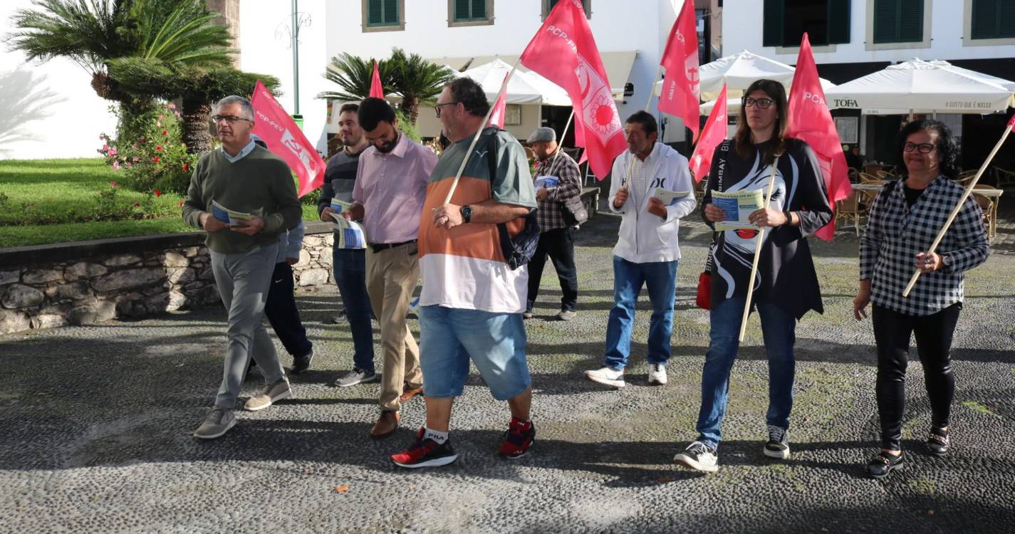 “Ainda estamos a tempo de travar a destruição do litoral de Santa Cruz”, alerta a CDU