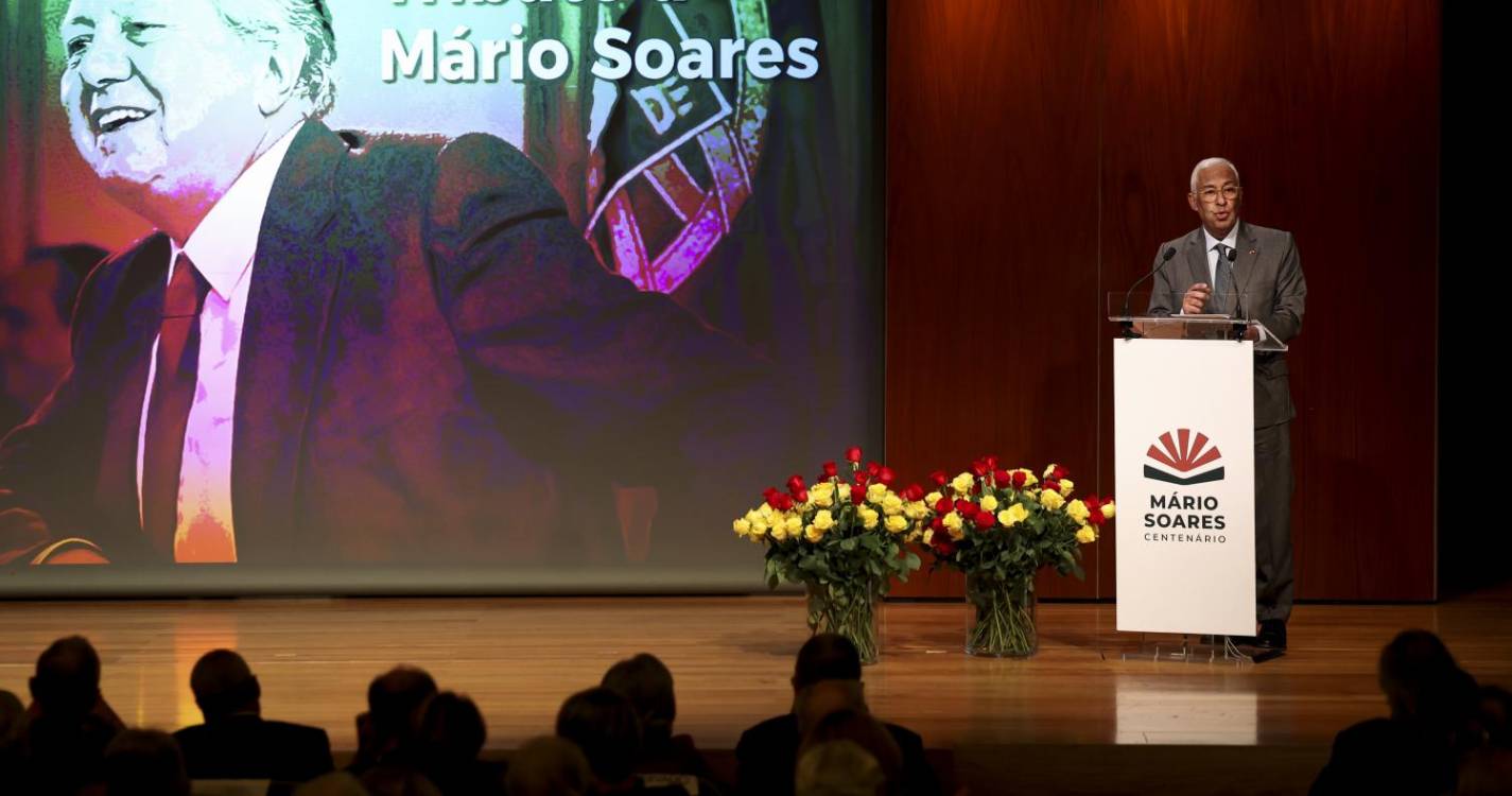 Costa enaltece “grandeza intemporal” e europeísmo de Mário Soares