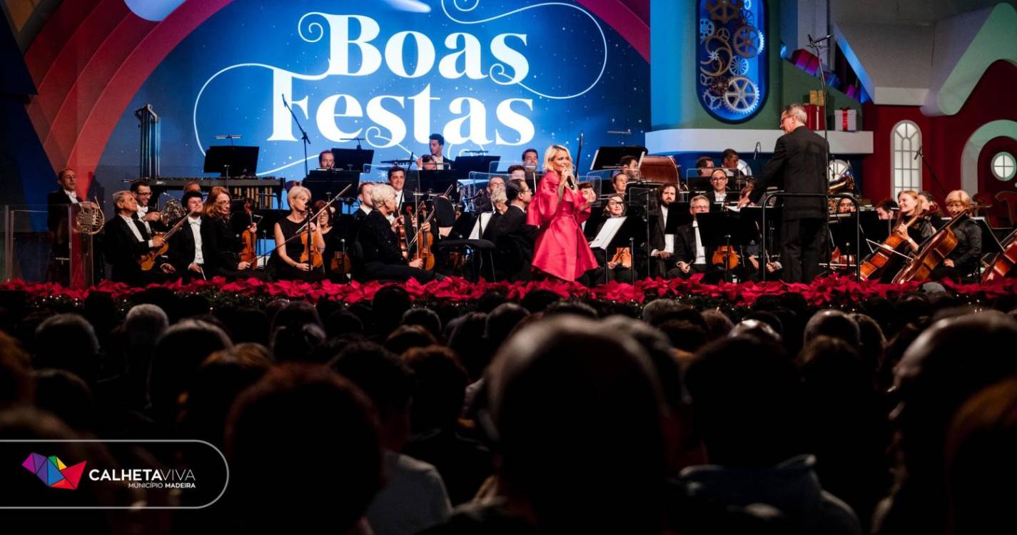 Veja as imagens do Concerto de Natal com Aurea e a Orquestra Clássica da Madeira na Calheta