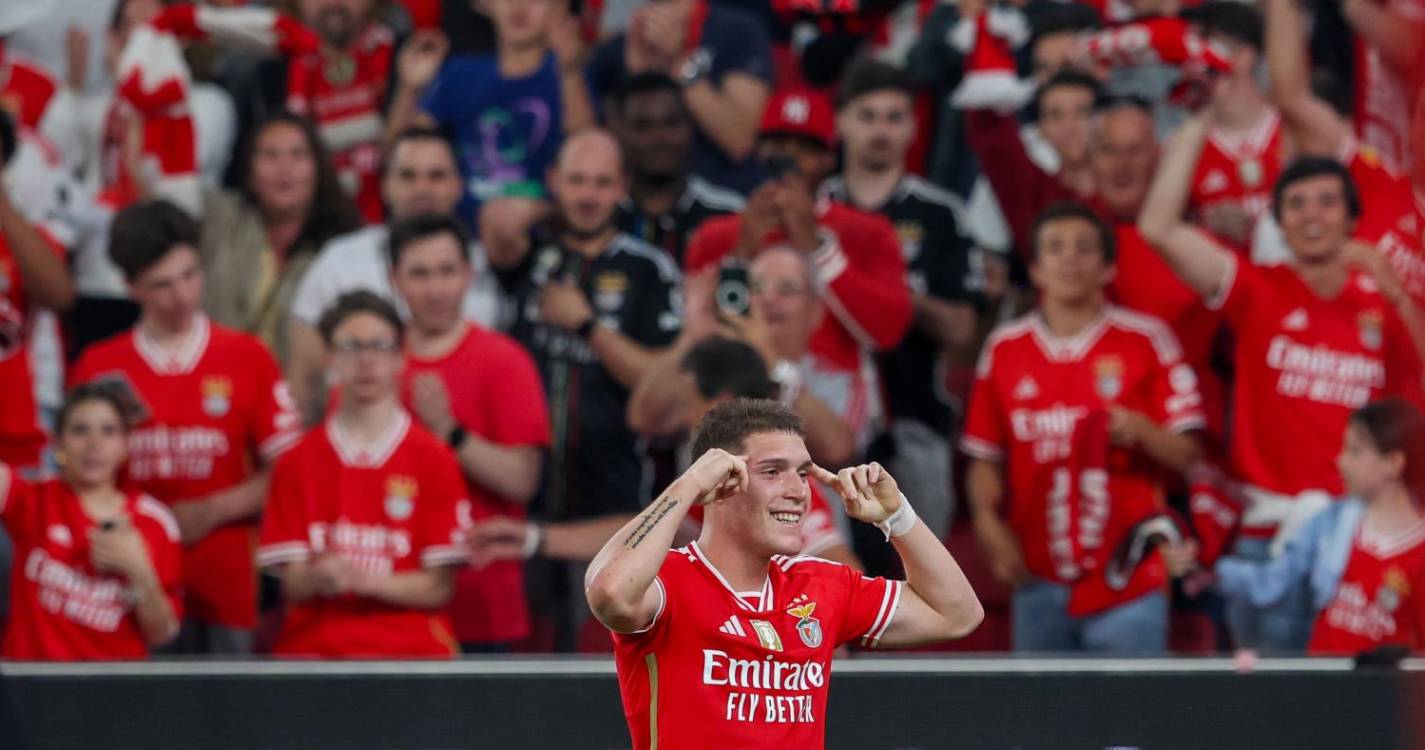 Benfica vence Moreirense confortavelmente