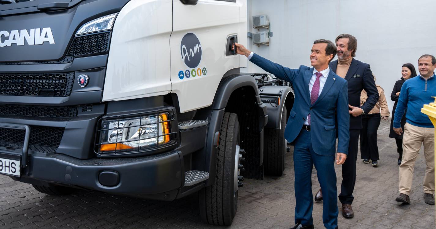 Três viaturas reforçam frota da empresa de Águas e Resíduos da Madeira