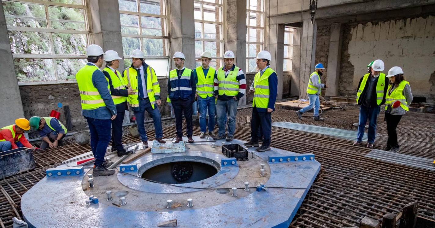 Obra da Central Hidroelétrica da Serra de Água “decorre a bom ritmo”