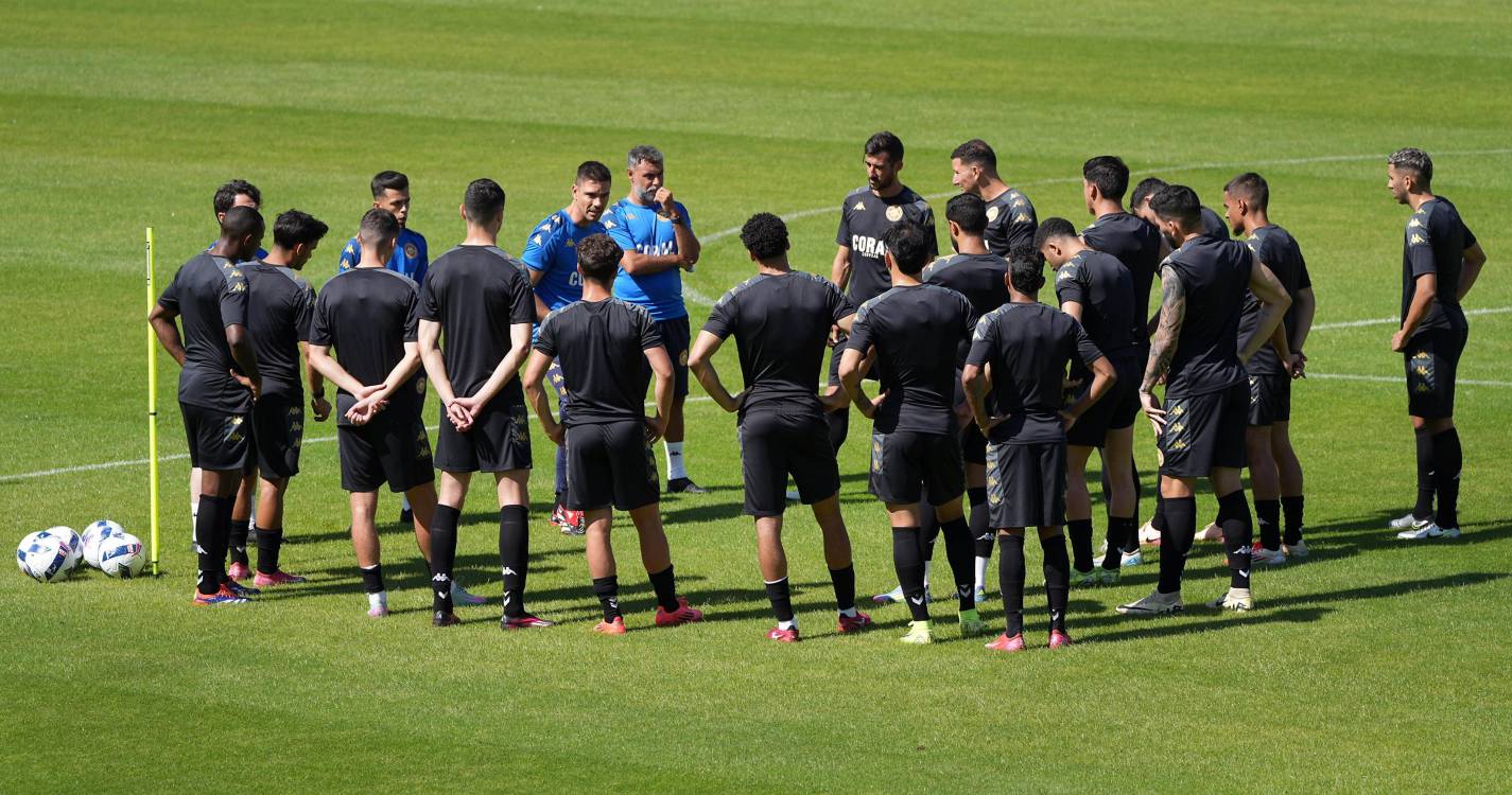 Novo horário no jogo do Nacional