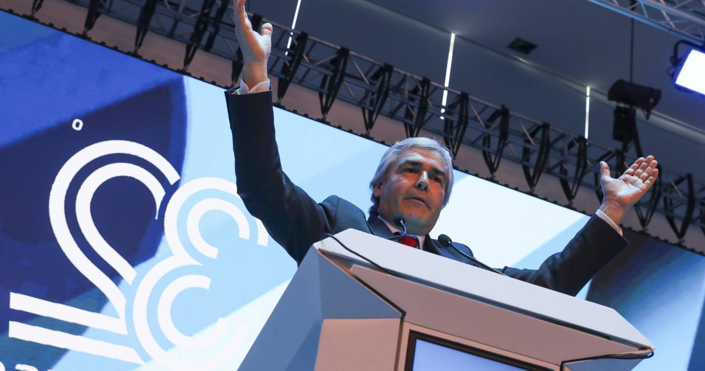 CDS/Congresso: Nuno Melo diz que partido sai unido e mobilizado de Alcobaça