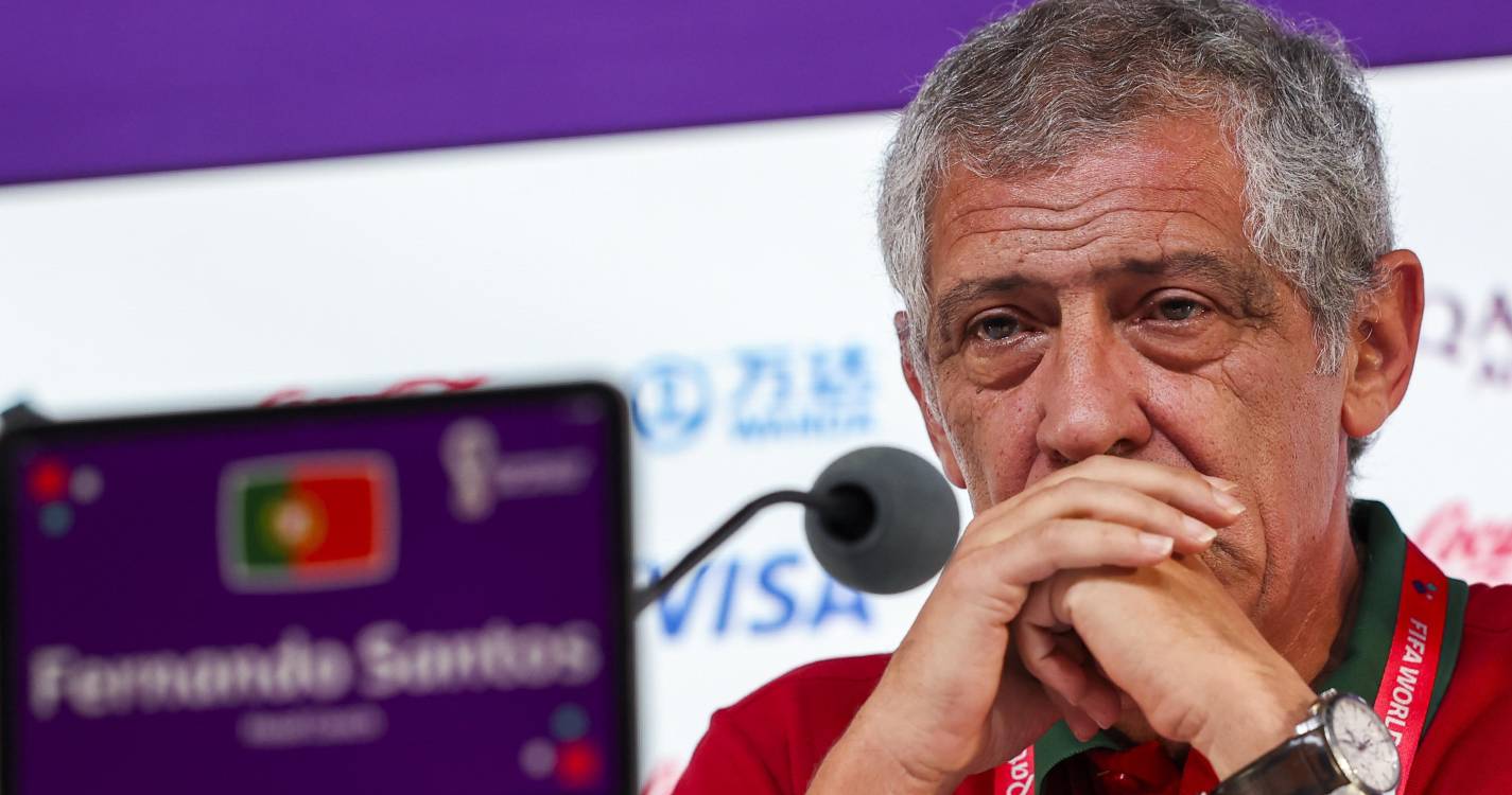 Óbito/Diogo Jota: Fernando Santos realça humildade e “perseverança no trabalho”